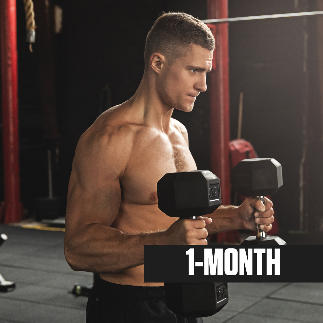 Muscle Building Online Training: 1 month