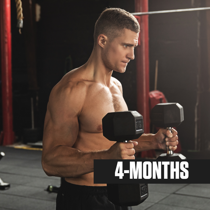 Muscle Building Online Training: 4-months